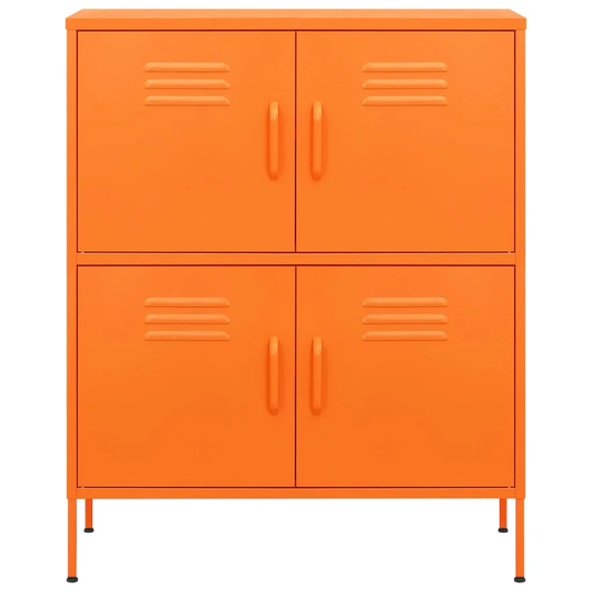 Strohl 4 -Door 4 -Shelf Storage Cabinet