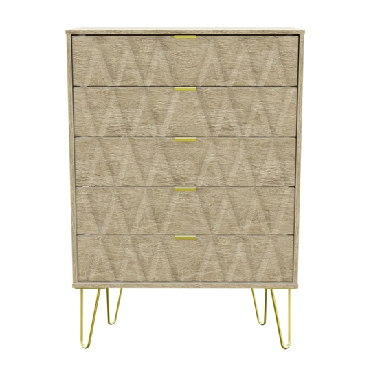 Pawhuska 5 Drawer 76.5Cm W Chest of Drawers