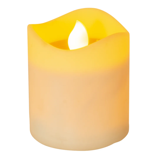 LED Solar Unscented Flameless Candle