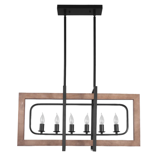 6 - Light Novelty Geometric Pendant