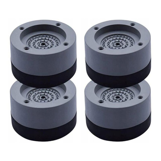 4 Pieces Washing Machine Stabilizer Anti-Vibration Cushion Vibration Cushion Universal Washing Machine Refrigerator Washing Machine Foot Stabilizer