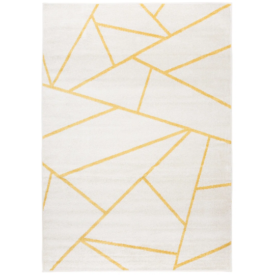 Gorou Flatweave Gray/Yellow Rug