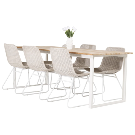 Septimus Extendable Dining Set with 6 Chairs