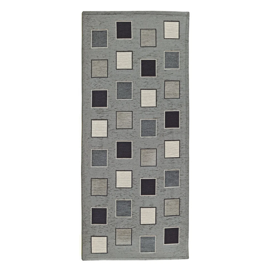 Caressa Hooked Grey Rug