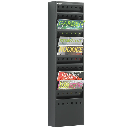Wall Mounted / Free Standing Magazine Rack