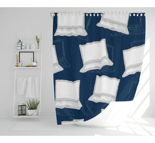 Wincanton Polyester Shower Curtain Set