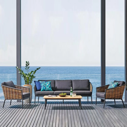 Grapevine 5 - Person Seating Group with Cushions