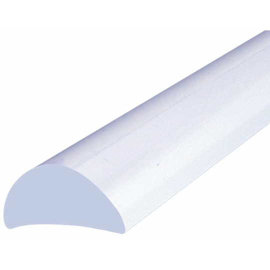 Shower Door Threshold Strip | Wetroom Barrier | Stick to Floor/Tray | Rigid Acrylic Material | Clear Finish | SEAL055C (80cm) - Clear