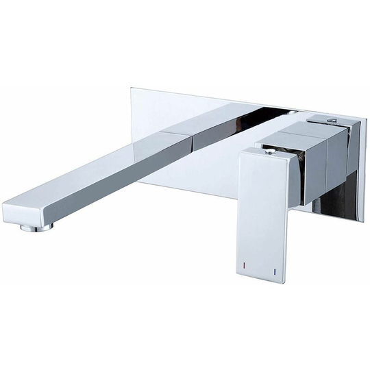 Kroos - Chrome wall mounted basin mixer tap - Arosa