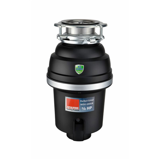 McAlpine Perfect Grind Kitchen Sink Food Drain Waste Disposal Air Switch Premium
