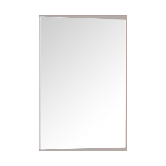NRG - 700 x 500mm Rectangular Wooden Frame Wall-Mounted Bathroom Mirror