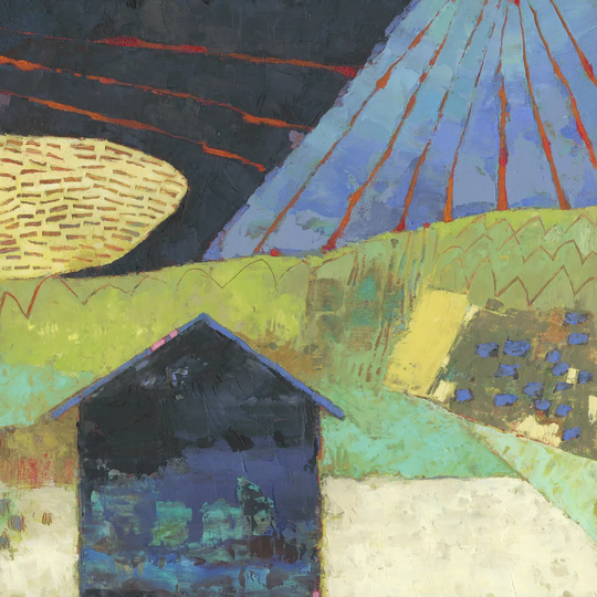 Bear Valley Barn III by Sue Jachimiec - Wrapped Canvas Painting