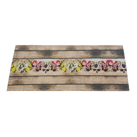 Schwerin Power Loom Brown/Pink Rug