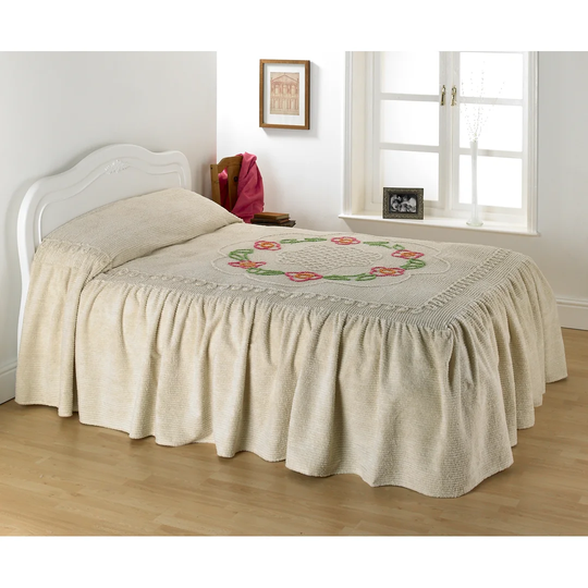Jacques Cream Bedspread