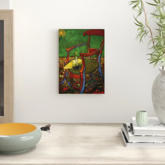 'Armchair' by Paul Gauguin Painting Print