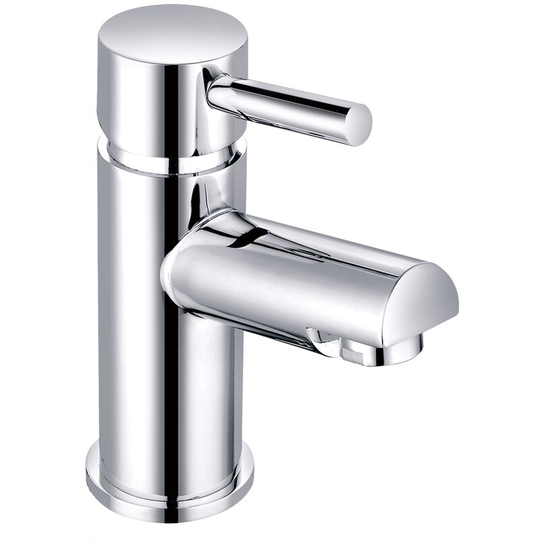 Mini Chrome Basin Sink Mixer Tap Modern Cloakroom Bathroom Lever Faucet