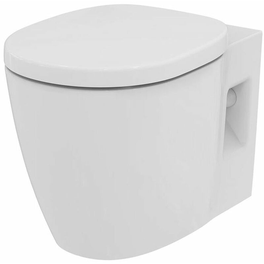Ideal Standard - Concept Freedom Raised Height Wall Hung Toilet 545mm Projection - Soft Close Seat