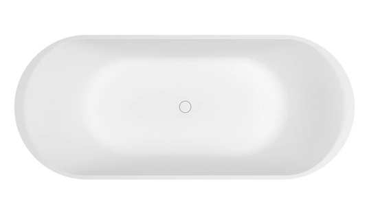 Island Bathtub In Solid Surface RIHO VALOR 170X72x55 Cm