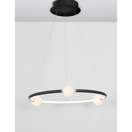 Lacey 1-Light Single Geometric LED Pendant