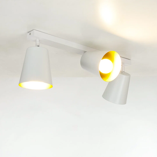 Bunkerville 3-Light 15cm Ceiling Spotlight