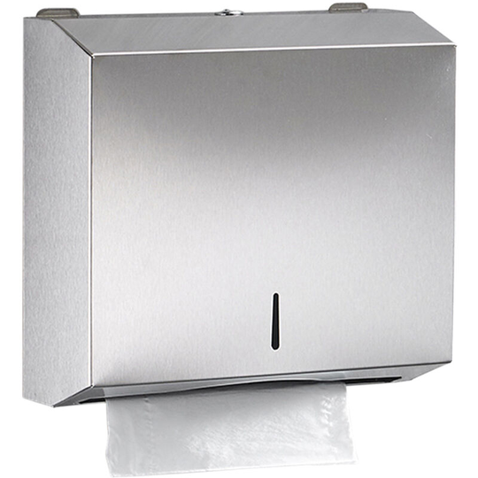 Paper Towel Dispenser Wall Mounted Drilling Paper Towel Holder Dispenser Brushed Stainless Steel Bathroom Toilet Tissue Dispenser