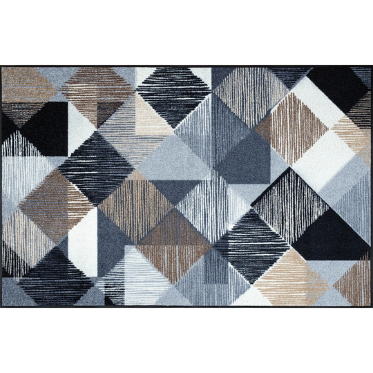 Lines and Boxes Doormat