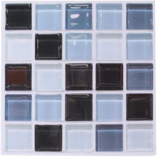 Ballari 20cm x 20cm PVC Peel & Stick Mosaic Tile
