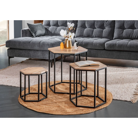 Malta 3 Piece Nest of Tables