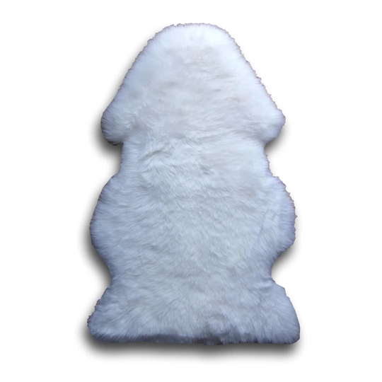 Single Sheepskin Ivory Rug