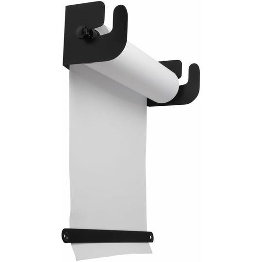 Wall Paper Roller 46x13x15 cm Black Europel