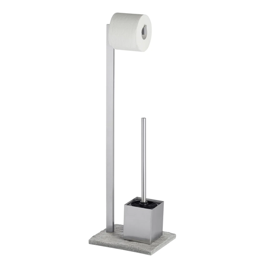 Bopp Freestanding Toilet Roll and Brush Holder