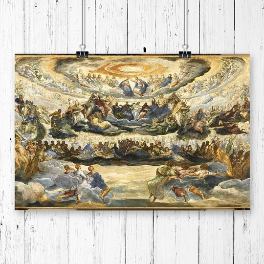 The Miracle of the Slave' by Tintoretto Graphic art