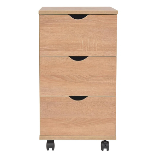 Lajoia 3 Drawer Filing Cabinet