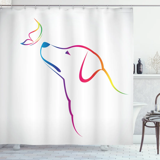 Biddy 13 Piece Polyester Shower Curtain Set