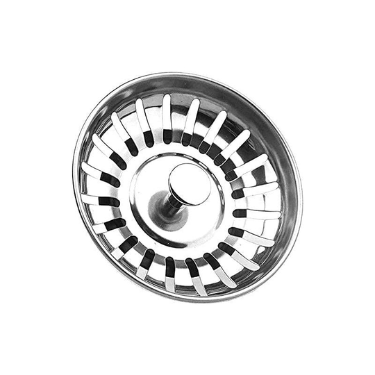 Kitchen Sink Strainer, Sink Strainer Plug, Stainless Steel Sink Drainer For Your Kitchen Bathroom-Diameter 79mm - Litzee