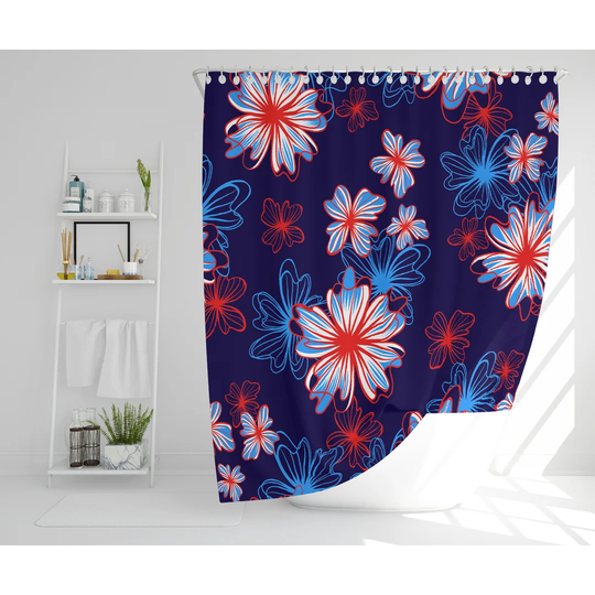 Marcial Polyester Shower Curtain Set