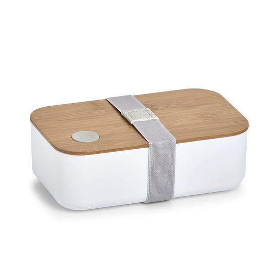 Neo Plastic and Bamboo 0.75L Food Storage Container
