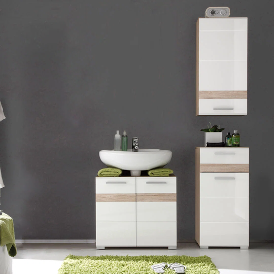 Gvozden 3 Piece Bathroom Furniture Suite