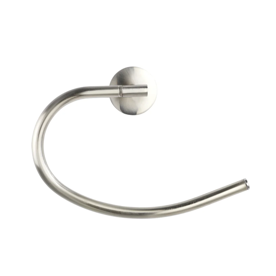 Cuba Matt Zinc Die-Cast 21.5cm x 15cm x 4cm Towel Ring