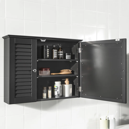 Enar 65cm x 49cm Surface Mount Mirror Cabinet