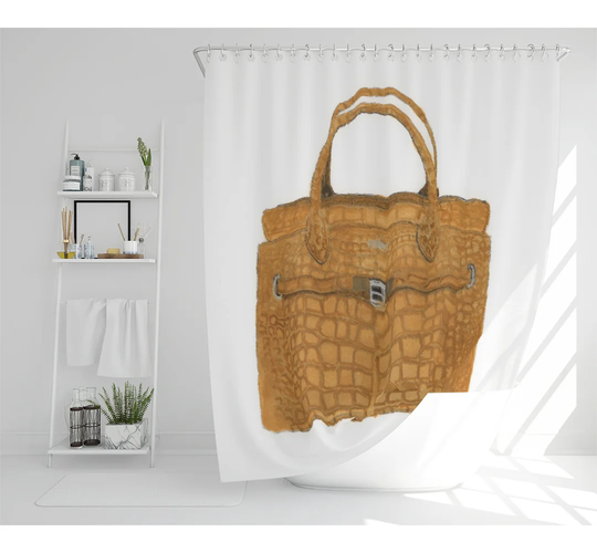 Quinlynn Polyester Shower Curtain Set