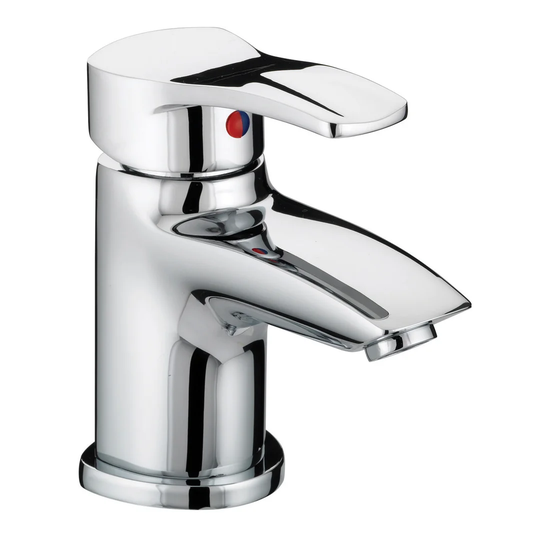 Capri Monobloc Basin Mixer with Waste