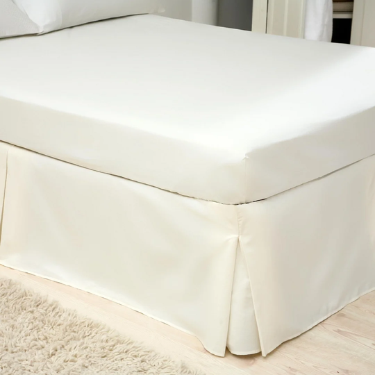 Isulf 200 Thread Count Ruffled Bed Valance
