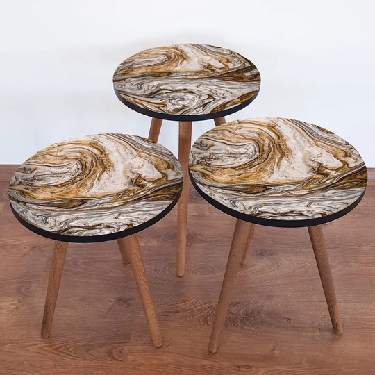 Deena 3 Piece Nest of Tables