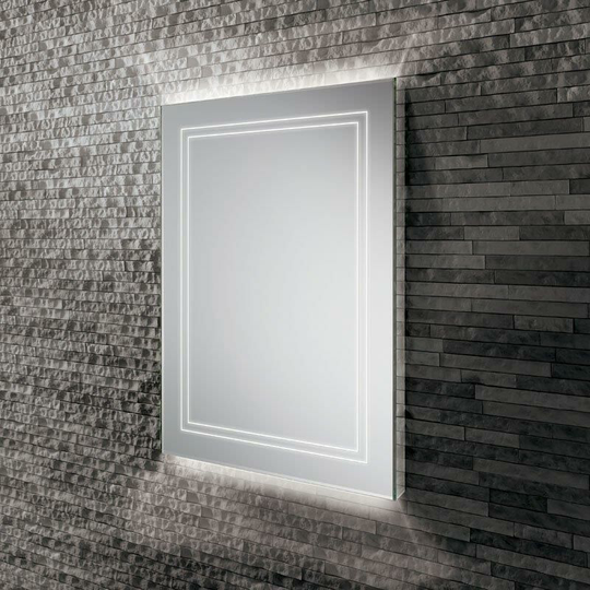 Outline 50 led Illuminated Mirror - 500mm Wide - 78757000 - Clear - HIB
