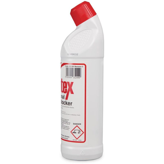 Drain Unblocker Ready To Use 1Ltr - GG189 - Jantex