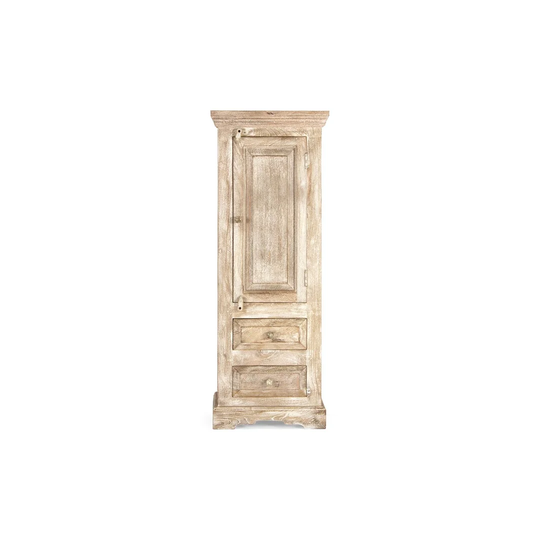 Deandre 48Cm W X 130Cm H x 33Cm D Solid Wood Tall Bathroom Cabinet