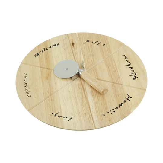 32 cm Board with Pizza Cutter