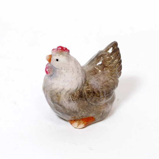 Pinheiro Rooster Garden Figurine