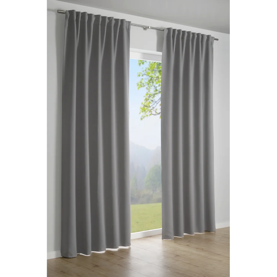 Schal Mit Gardinenband, Dimout